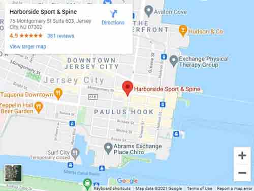 Get Directions to Harborside Sport & Spine in Jersey City, NJ Get Directions to Harborside Sport & Spine in Jersey City, NJ